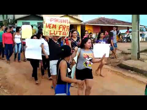 Vídeo: Manifestantes clamam por asfalto já em município, no AM Vídeo: Manifestantes clamam por asfalto já em município, no AM