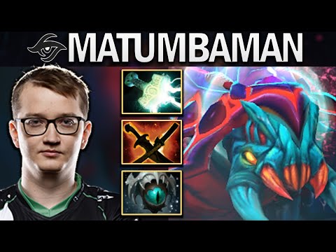 SECRET.MATUMBAMAN WEAVER WITH MJOLNIR & SKADI - DOTA 2 7.28 GAMEPLAY