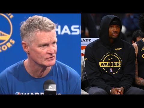 Steve Kerr speaks on Jonathan Kuminga requesting a trade from the Warriors