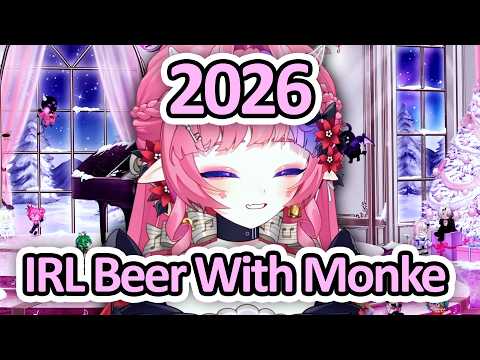Ironmouse is Finally Able to Put IRL Beer With Monke on Her New Year Goal List