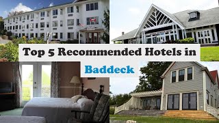 Top 5 Recommended Hotels In Baddeck | Best Hotels In Baddeck
