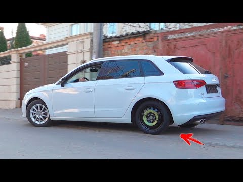 Het wiel viel eraf op Audi a3 - Dima ride op elektrische wielen AMG 63