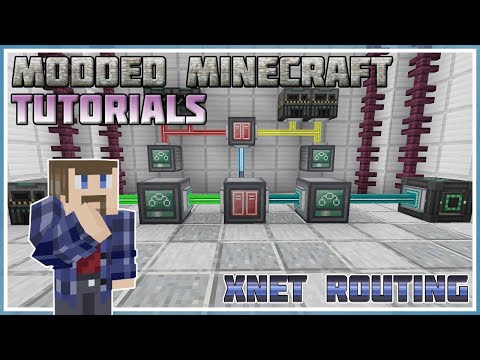 XNet Routers - Minecraft 1.12 - 1.19 - Modded Minecraft Tutorial