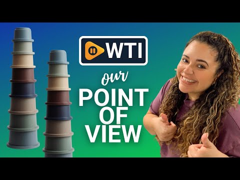 mushie Stacking Cups Toy 8 pcs | Made in Denmark (Forest) - WTI product video review