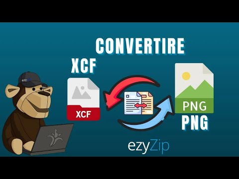 Come convertire Gimp XCF in PNG in pochi secondi!