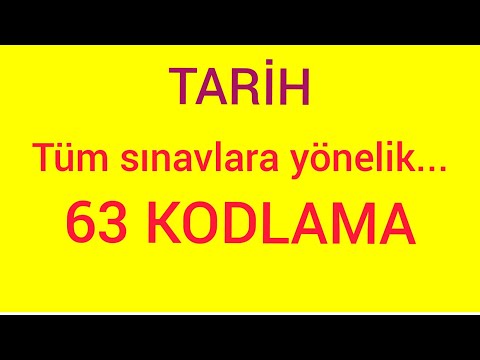 TARİH 63 KODLAMA..! (devamı gelecek)