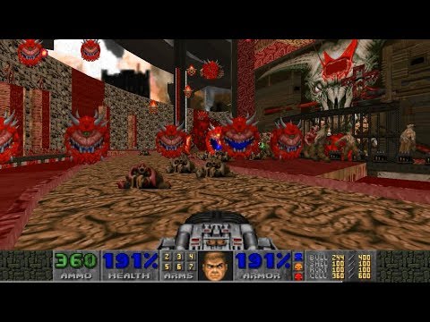 Doom II Doomworld Mega Project 2017 - Map 35 UV-MAX [TAS] in 24:25