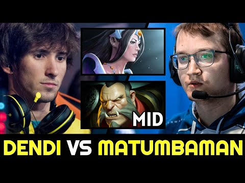 DENDI vs MATUMBAMAN — Mirana vs Lycan 100% Destroy 7.28 Dota 2