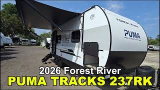 2026 Forest River PUMA TRACKS 237RK