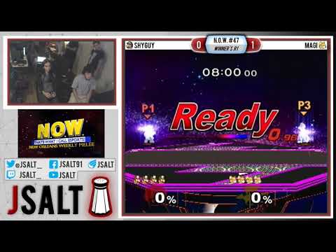 NOW #47 - ShyGuy (Mario/Doc/Red Fox) vs Magi (Fox) - WR1