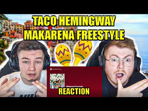 HE DID THIS IN ONE TAKE?!?! TACO HEMINGWAY - MAKARENA FREESTYLE - ENGLISH AND POLISH REACTION