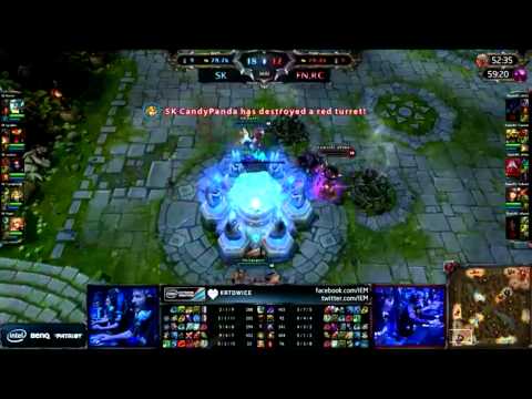 SK vs FN.RC amazing xPeke backdoor with kassadin