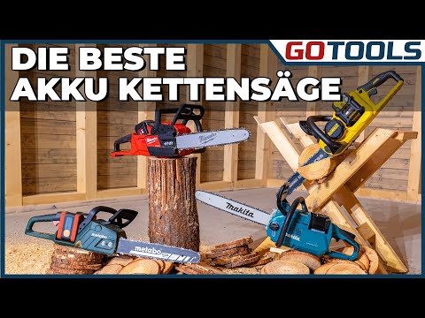 Extreme Leistung - wer braucht da noch Benzin? Der Akku Kettensägen Vergleich! Mit Verlosung