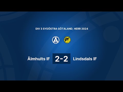 Älmhults IF - Lindsdal IF (2-2)