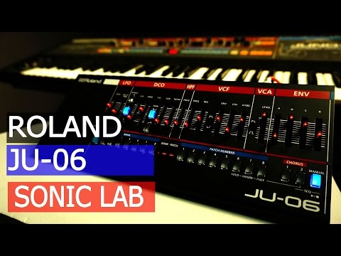 Roland JU-06 Boutique Series Digital Synthesizer Sound Module 2015 - Present - Black image 6