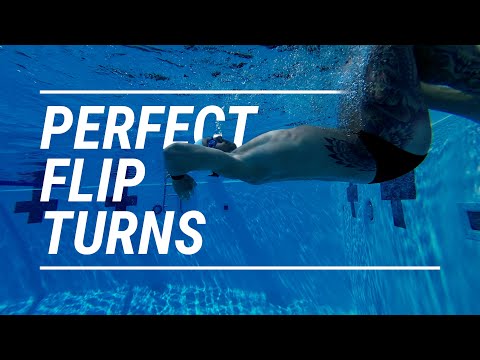 Perfect Flip Turns with Caeleb Dressel | Swimming Stroke Technique