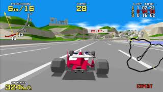 V.R. Virtua Racing (Sega Ages) - Expert Course: Acropolis (Nintendo Switch)