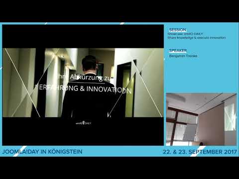 JD17DE - Showcase: emilQ DAILY® - SHARE knowledge & EXECUTE innovation!