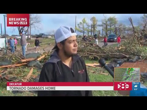 Texas tornado: Witness describes Decatur storm
