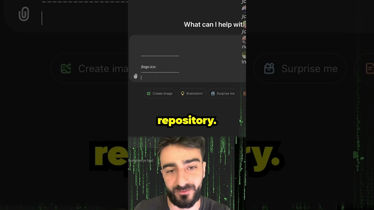 add all GitHub repo info into your llm with UitHub #coding #chatgpt #aicoding