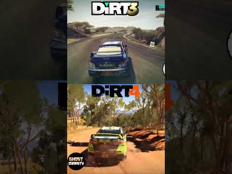 DIRT 3 vs DIRT 4 - Who is best Game? (SUBSCRIBE) #shorts #short #games