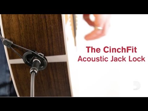 D'Addario Accessories: CinchFit Acoustic Jack Lock