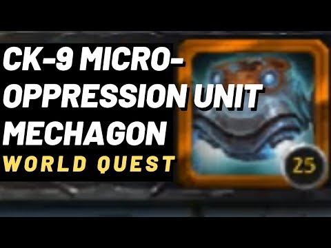 CK-9 Micro-Opression Unit - Pet Battle - Mechagon - World of Warcraft