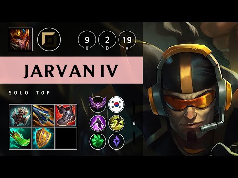 Jarvan IV Top vs Jayce - KR Master Patch 25.12