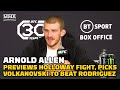 Arnold Allen Scoffs At Suggestion That Max Holloway Is Washed Up | MMA Fighting