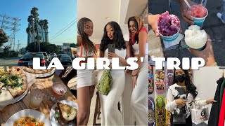fun LA girls' trip vlog | reuniting w/ friends, luxury shopping, looking cute! LA Travel Vlog 2021