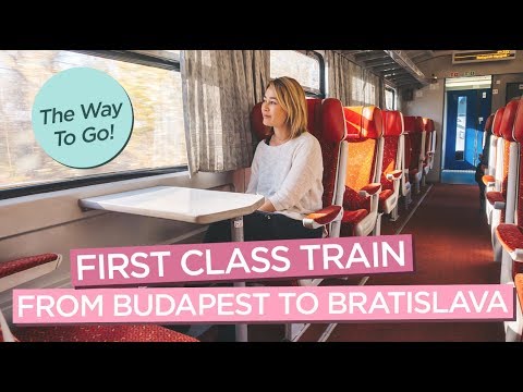 從布達佩斯到布拉迪斯拉發的頭等艙火車乘坐體驗 (First Class Train Ride Experience from Budapest to Bratislava)