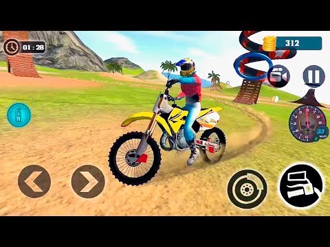 Motocross Beach Bike Stunt Racing 2018 - Offroad Bike Racing Game 3D Bike Games