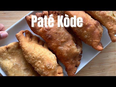 Pate Kode | The PERFECT fried recipe | How to make Haitian 🇭🇹 Patties