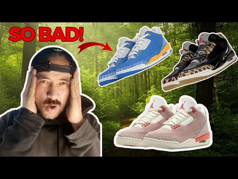 TOP 10 WORST AIR JORDAN 3S!