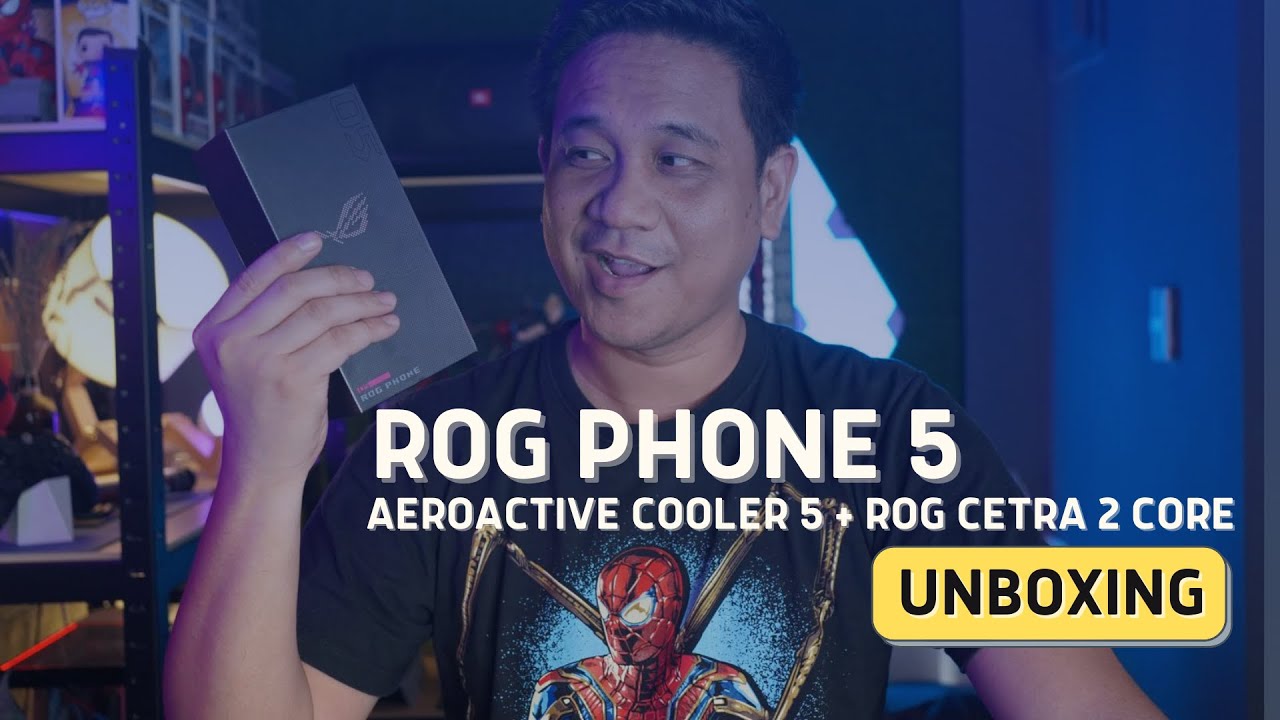 ASUS ROG Phone 5 + Accessories Unboxing (Retail Units)