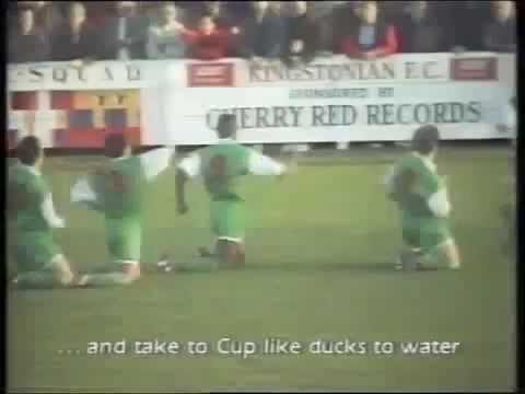 Aylesbury United FC-Kingstonians FC v Aylesbury United FC-1-4 -2nd round FA Cup 3rd December 1994