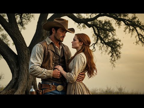 She Was Chained to a Tree Alone Until the Cowboy Rode Through the Storm and Freed Her From Danger