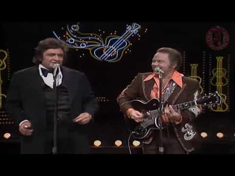 Roy Clark And Johnny Cash  - Orange Blossom Special 1978