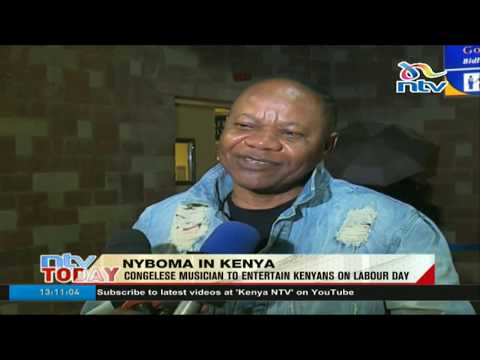 Congolese musician Nyboma Mwandindo to entertain Kenyans on Labour Day