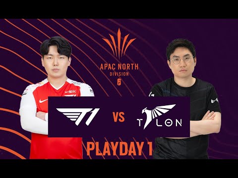 T1 vs TALON // Rainbow Six APAC league 2021 - North Division Stage 1 - Playday #1