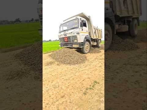 TATA TRUCK POWER 🥰💯 #tata #horn #dumper #truck #jcb