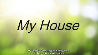 listening english -level1- my house