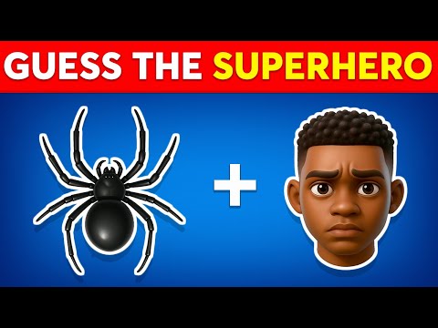 Can You Guess The Superhero By Emoji? 🕷🦸 Marvel & DC Superheroes Emoji Quiz | Quiz Dino