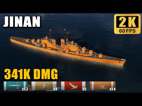 Cruiser Jinan: Impressive score