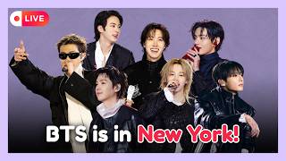 Download lagu BTS is in New York! mp3