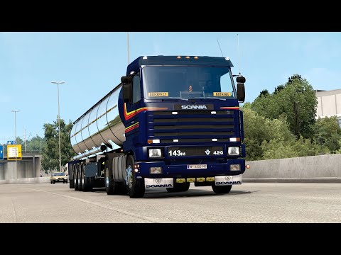 ETS2 1.38 ProMods 2.50 Scania 143M  Zadar - Taranto