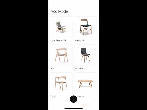 Gazzda Augmented Reality Application
