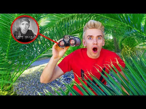 SPYING ON CHAD WILD CLAY with GAME MASTER TOP SECRET iPHONE EVIDENCE CLUES!! Video