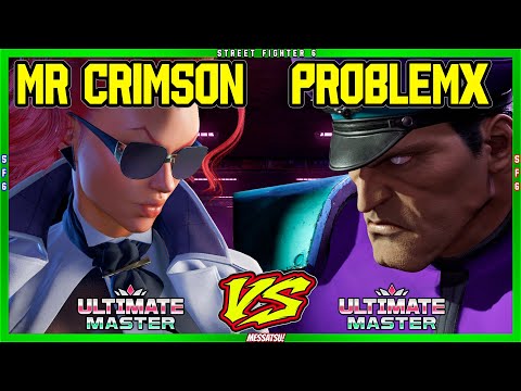 SF6 ProblemX (M.Bison) VS Mister Crimson (C.Viper)💥Messatsu!💥スト6💥Street fighter 6