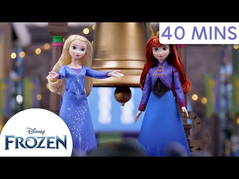 Elsa and Anna Plan a Magical Winter Festival | 40 Minute Compilation | Frozen